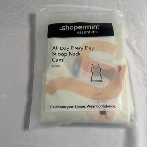 Shapermint Essentials All Day Every Day Scoop Neck Cami Firm Shaper 2XL Beige